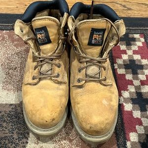 Timberland Pro steel toed boots
